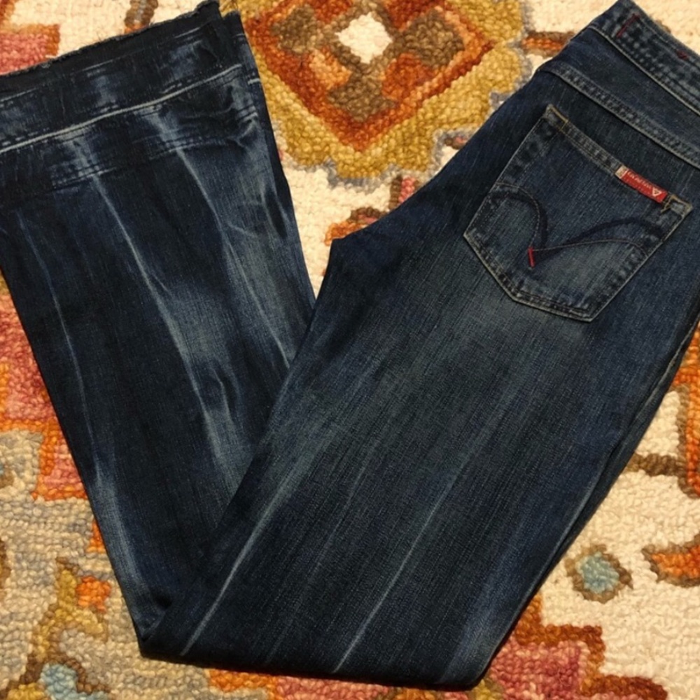 Guess Vintage Distress Low Waist Bootcut 👖